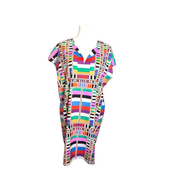 MARA HOFFMAN | Riser Rainbow Tunic Dress Lined *NWT* | Women's Size Medium - Picture 1 of 6